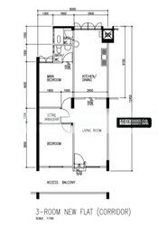 Blk 124 Bedok North Road (Bedok), HDB 3 Rooms #498016341